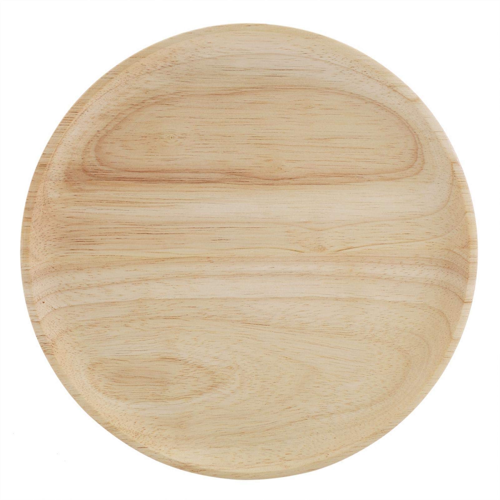 Premium Round Wooden Cutting Board & Serving Tray - 20x20cm Pizza Paddle, Baking Spatula, Cake Lifter for Pizza, Cookies, Pies - Perfect for Kitchen, BBQ, Parties & Food Presentation