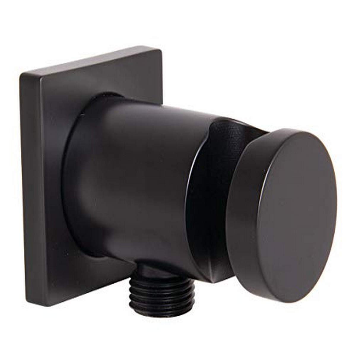 Speakman VS-159-MB Matte Black Wall Mounted Shower Arm & Hand Shower Holder - Perfect for Bathroom Renovation and Modern Home Upgrades