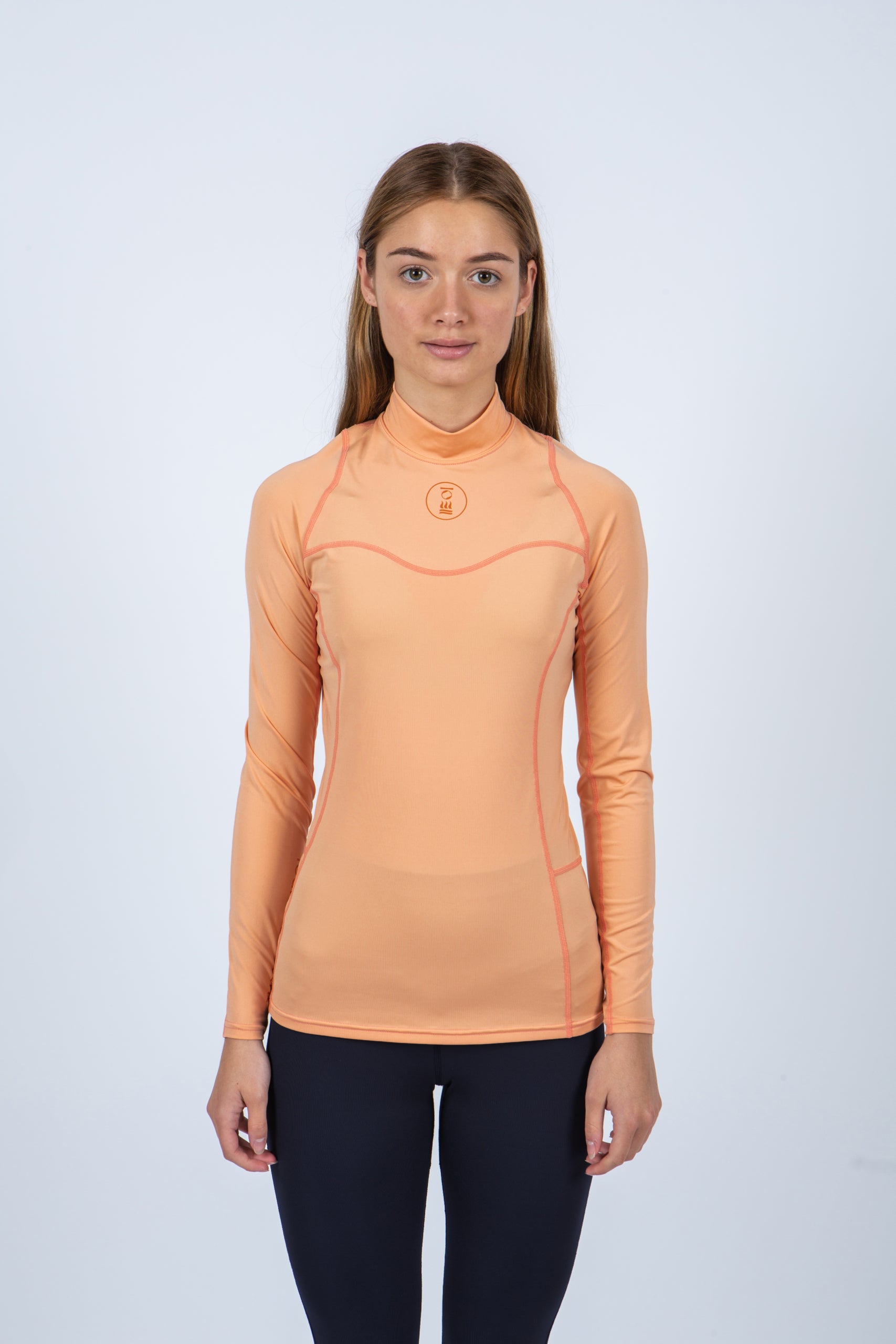 Fourth Element Hydroskin Women's Long Sleeve Rash Guard - UPF 50+ Sun Protection Swim Shirt for Surfing, Swimming & Water Sports