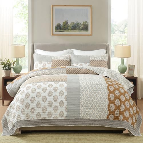 Brown/Gray/White