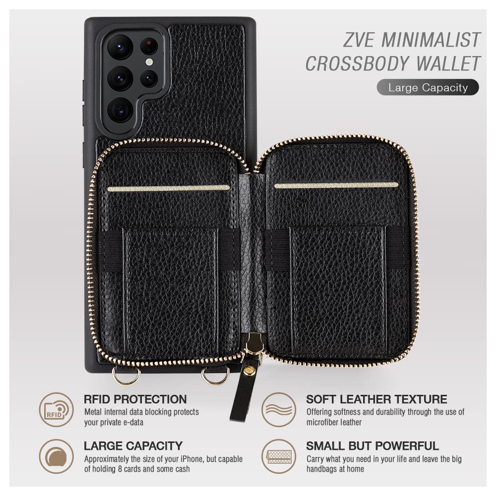 Samsung Galaxy S22 Ultra Wallet Case (6.8