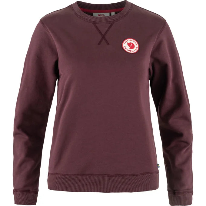 Vintage 1960s Logo Badge Sweater for Women - Retro Knit Pullover - F87230 - Perfect for Casual Wear, Office Outfits & Holiday Fashion