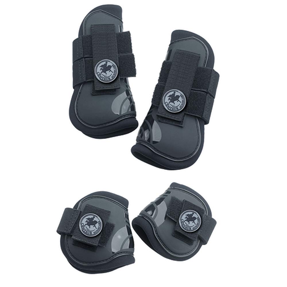 CENTAUR Pro Equestrian Riding Boots - Black Horse Riding Boots for Men & Women - Perfect for Dressage, Show Jumping & Trail Riding