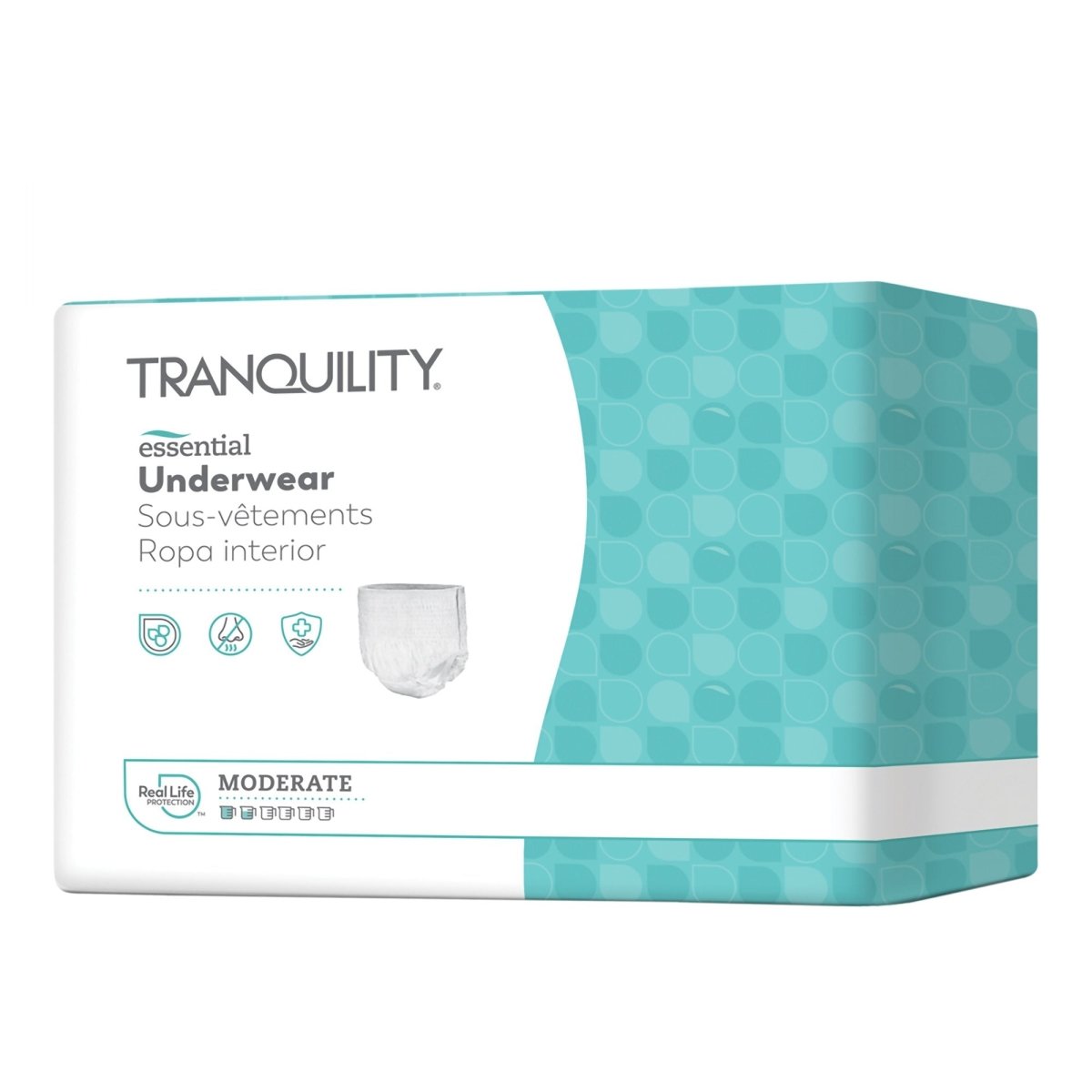 ComfortCare Essential Underwear for Women & Men - Soft Breathable Cotton Underwear Pack - Perfect for Everyday Wear, Workout & Travel