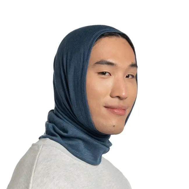 BUFF Merino Midweight Melange Tempest Neck Gaiter - Warm & Breathable Wool Scarf for Hiking, Running & Outdoor Activities