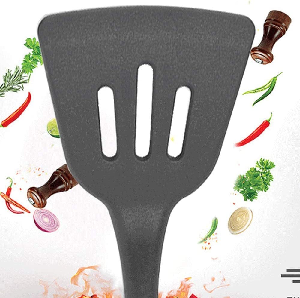 Premium 10-Piece Silicone Kitchen Utensil Set - Non-Stick, Heat Resistant & Dishwasher Safe Cooking Tools with Hanging Holes (Spatula, Spoon, Whisk) - Perfect for Baking, Frying & Everyday Cooking