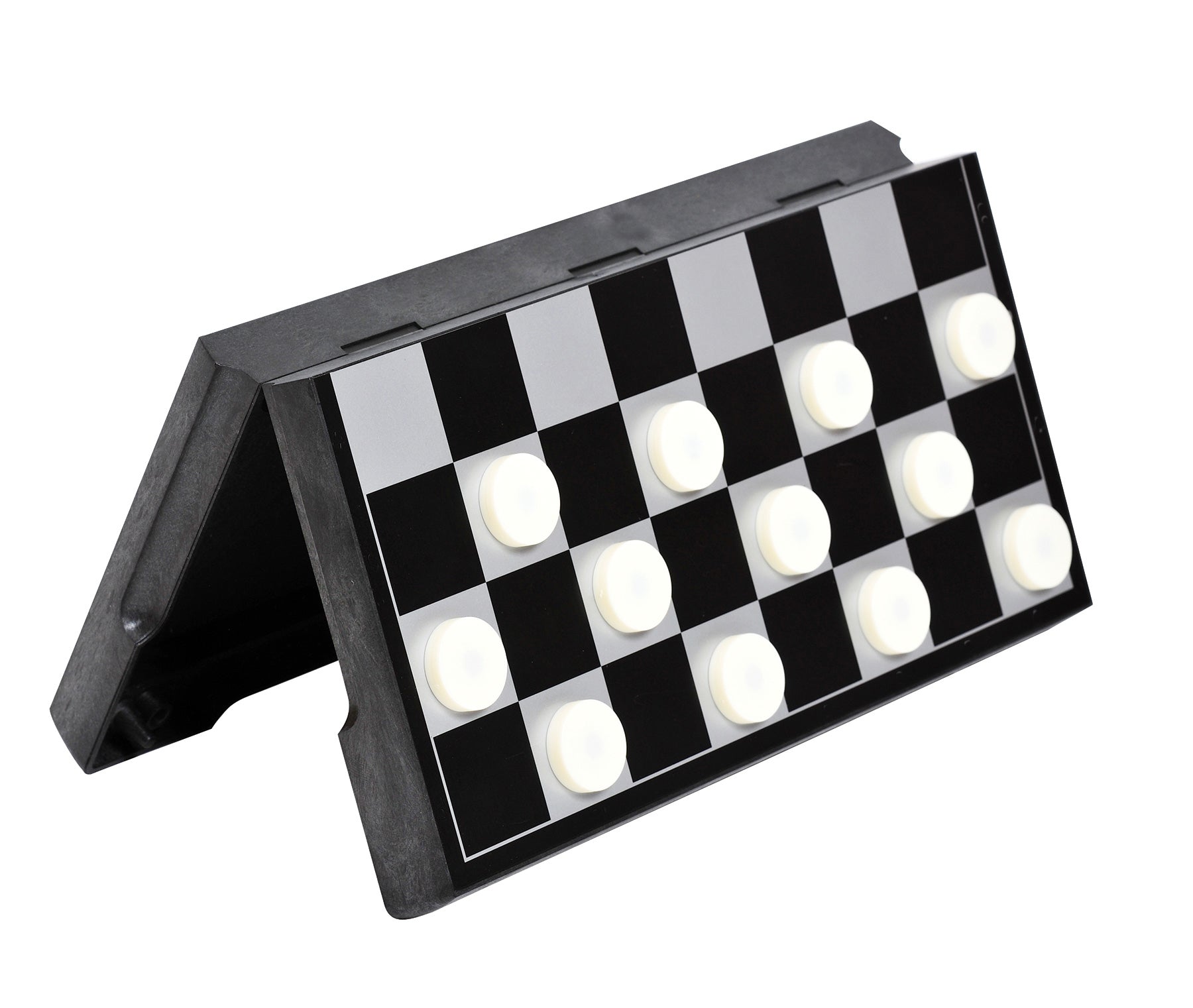 Premium Magnetic Checkers Travel Game Set - Portable Backgammon Board for Kids & Adults - Perfect for Camping, Road Trips & Airplane Travel