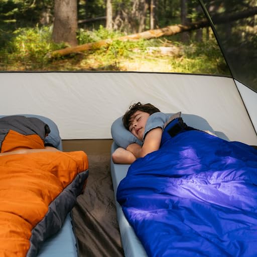 HEST Foamy Portable Camping Mattress - 3 Inch Enhanced Memory Foam Sleeping Pad for Backpacking, Hiking & Outdoor Adventures | Lightweight & Compact Travel Mattress for Tent, RV & Car Camping