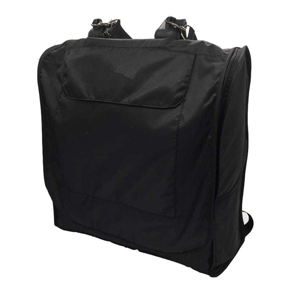 SeedFuture Large Stroller Storage Bag for Babyzen Yoyo - Black Travel Backpack Organizer | Perfect for Diapers, Toys & Essentials on-the-go