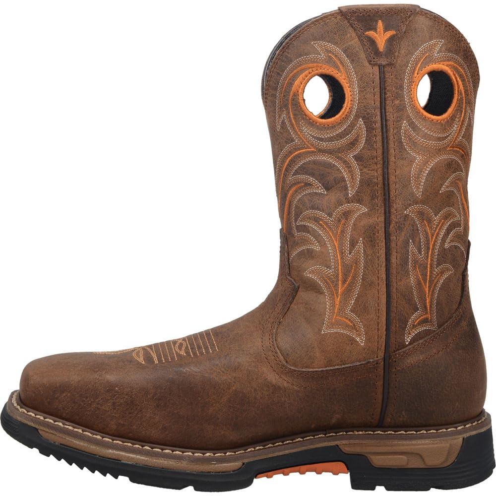 Dan Post Men's Waterproof Western Boots - Storms Eye Style for Outdoor Riding & Ranch Work - Durable & Comfortable for All-Day Wear