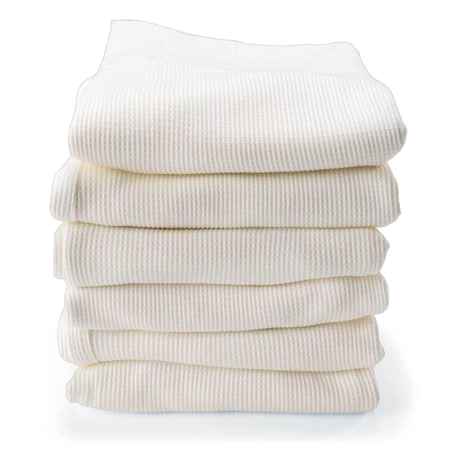 Soft Cotton Weave Blanket Set of 6 - Breathable & Cozy Throw Blankets for Bed, Sofa, Travel - Perfect for Home Decor, Gifts & Hotels (Item # BLANKET)