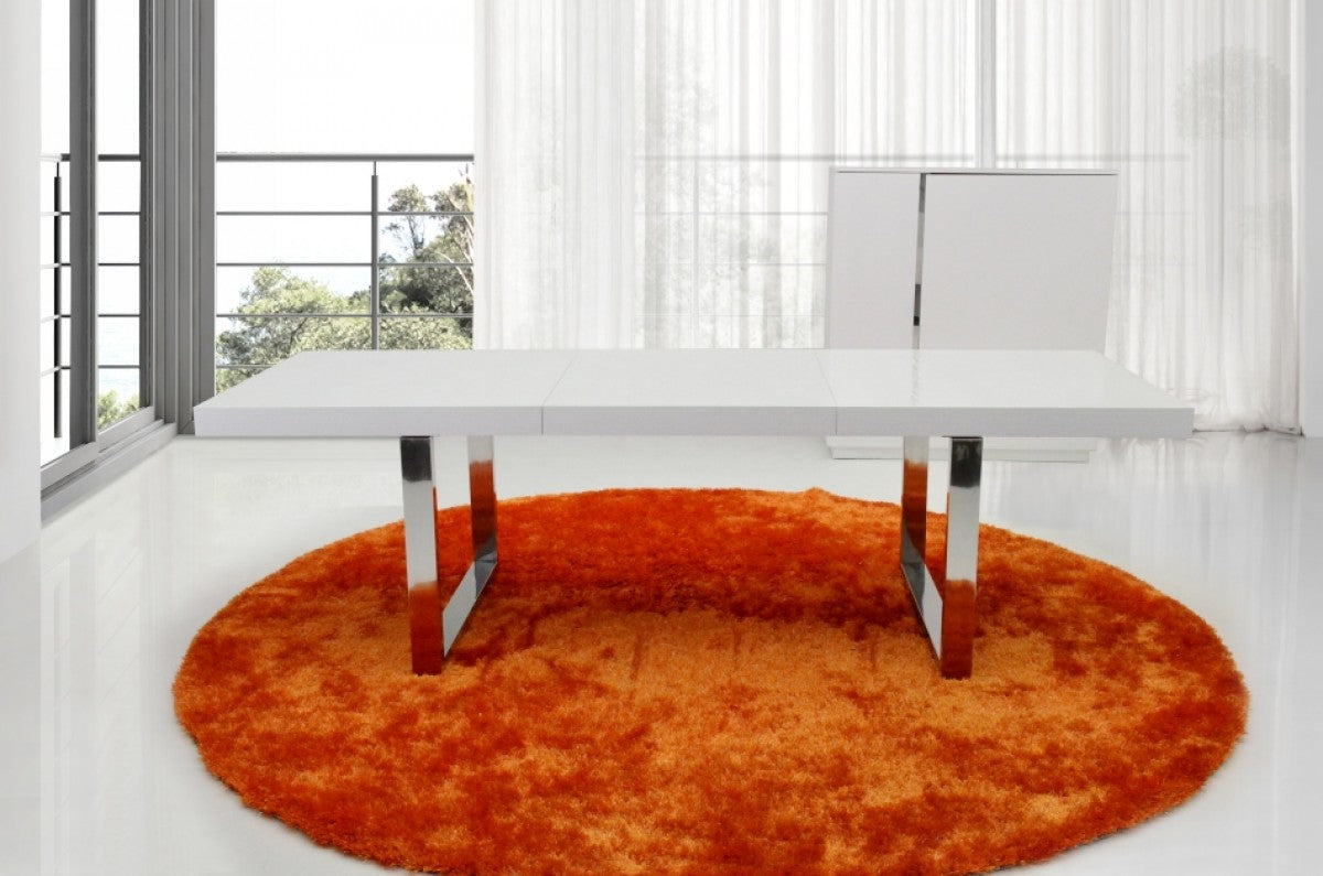 Expandable Sakura Wood Dining Table - Extendable to 6-8 Seats for Small Spaces, Family Gatherings & Dinner Parties