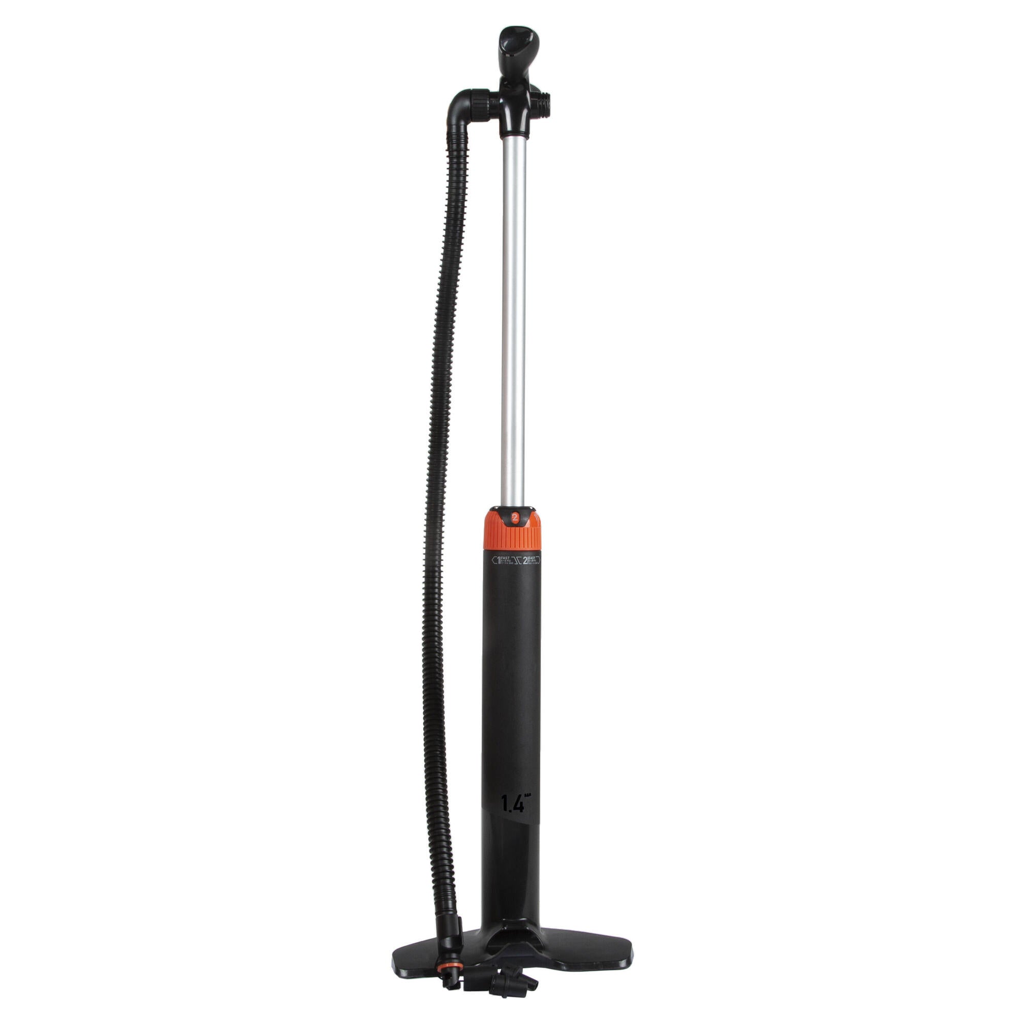 Dual Action High Pressure Hand Pump for Camping & Watersports (0-20 PSI) - Inflate Air Mattresses, Kayaks, and Pool Floats Easily