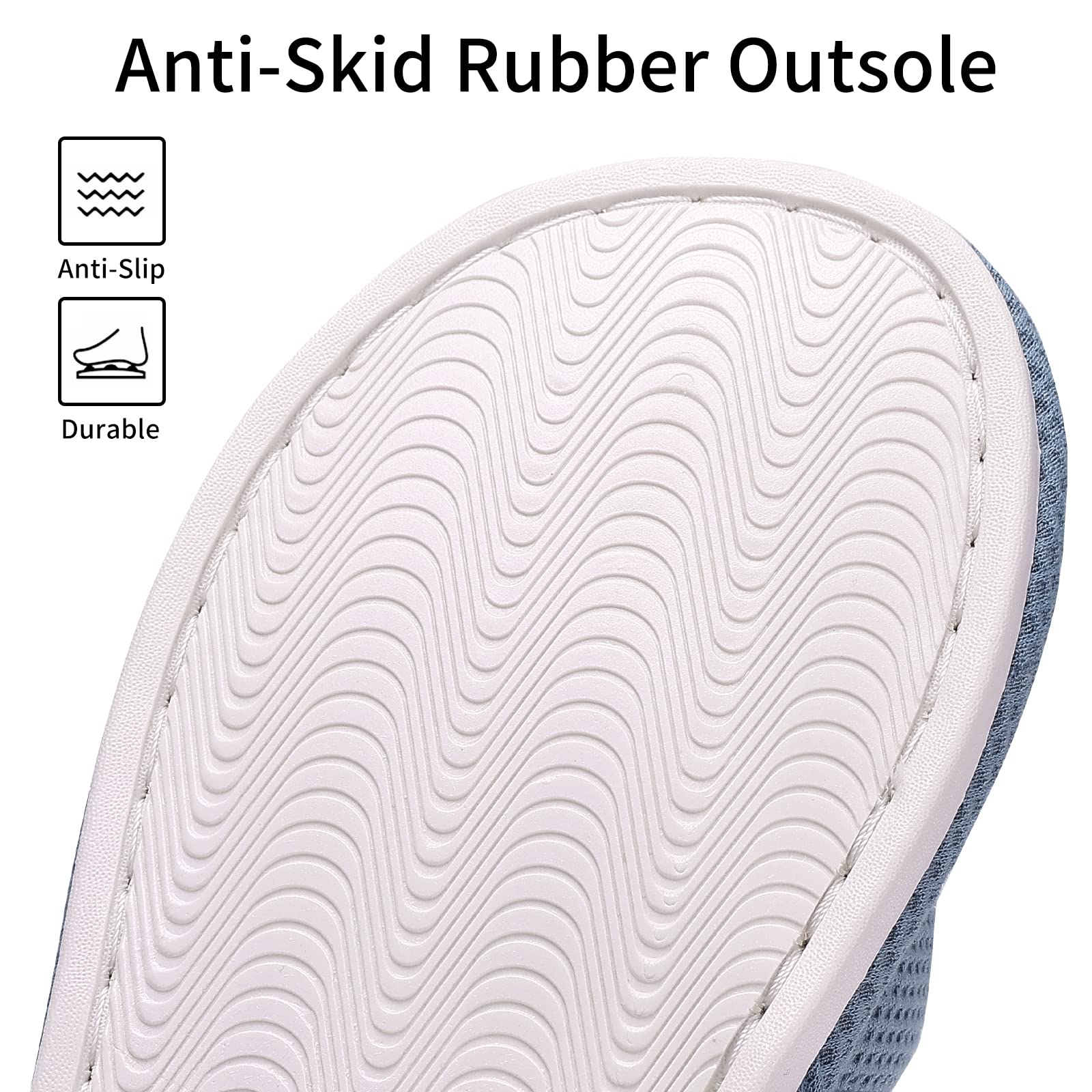 Breathable Waffle Summer Slippers for Women & Men - Open Toe House Shoes for Indoor Comfort | Perfect for Home, Spa, and Relaxation