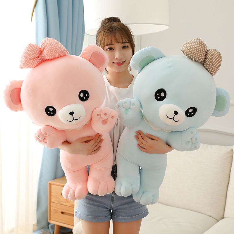 MightyBear: Giant Kawaii Teddy Bear - Extra Large Cute Plush Stuffed Animal for Kids, Adults, Gifts, Bedroom Decor & Nursery Essentials