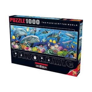 Anatolian Puzzle - 1000 Piece Undersea Ocean Jigsaw Puzzle for Adults & Teens, Challenging Marine Life Puzzle Game (#1009) - Perfect for Family Game Nights, Stress Relief & Home Decor