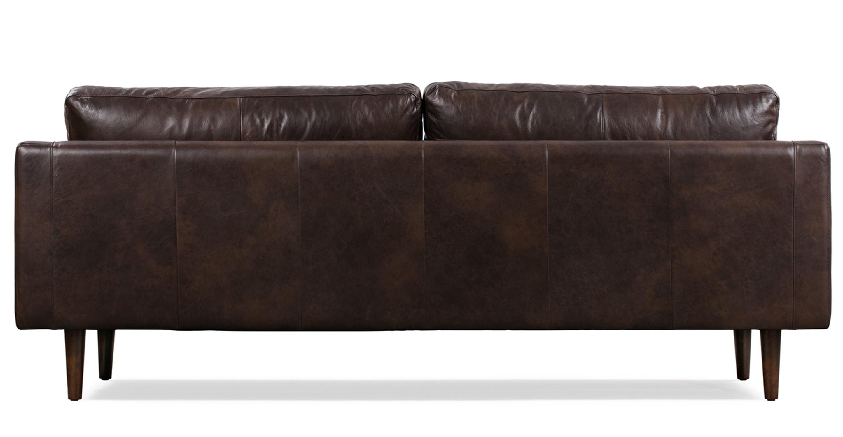 Premium Napa Leather Sofa - Modern Luxury Living Room Furniture for Home & Office - Perfect for Relaxing, Entertaining & Stylish Decor