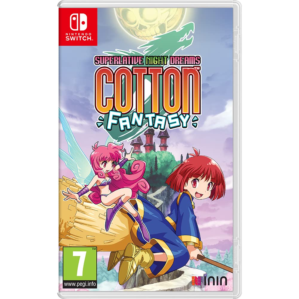 Cotton Fantasy Switch Game for Nintendo Switch - Fun Adventure Gameplay for Kids & Adults - Perfect for Family Game Nights & Travel Entertainment