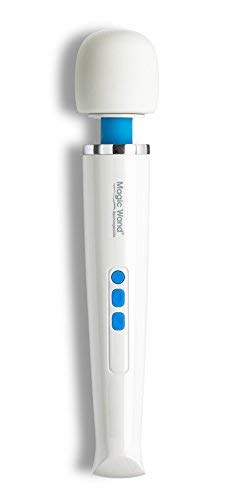 Rechargeable Magic Wand Massager for Relaxation & Pain Relief - White | Perfect for Home, Spa & Muscle Therapy