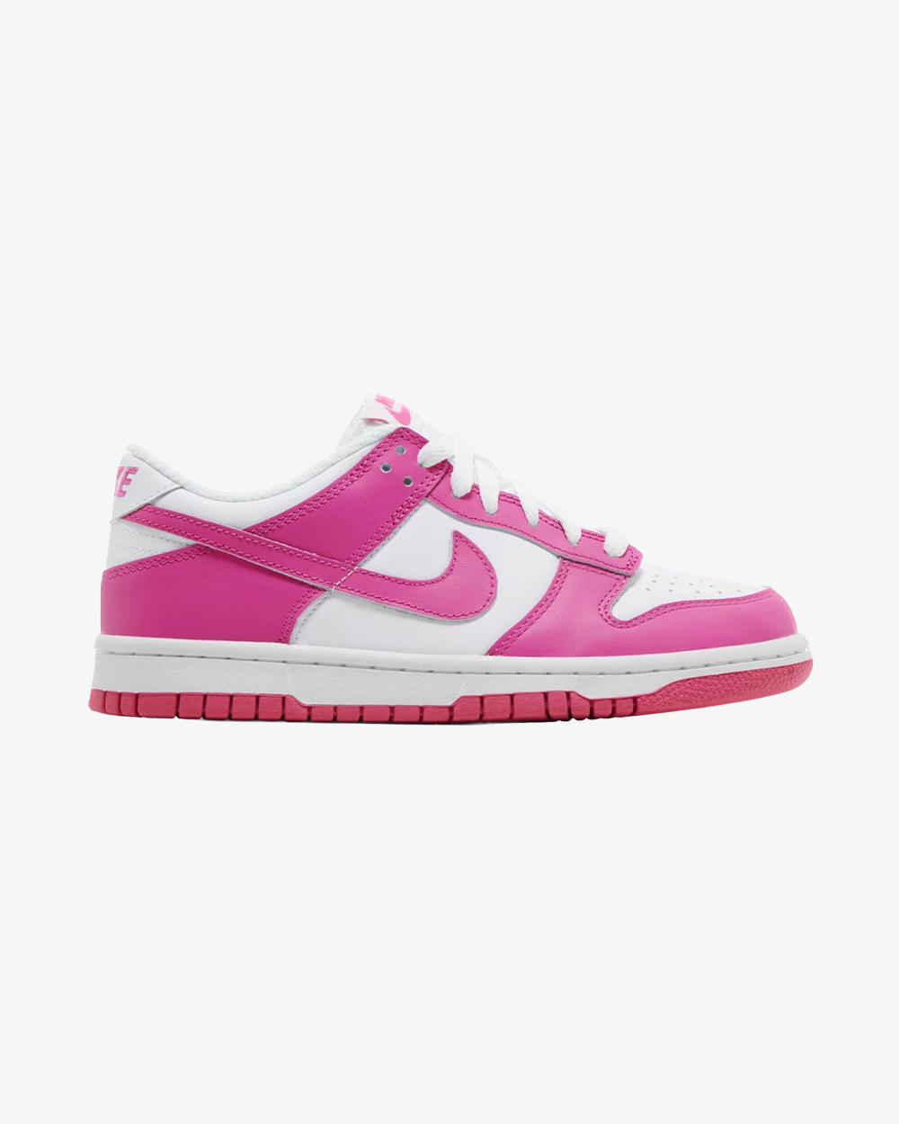 Nike Dunk Low Laser Fuchsia GS Women's Sneakers - Stylish & Comfortable for Casual Wear, Running & Gym
