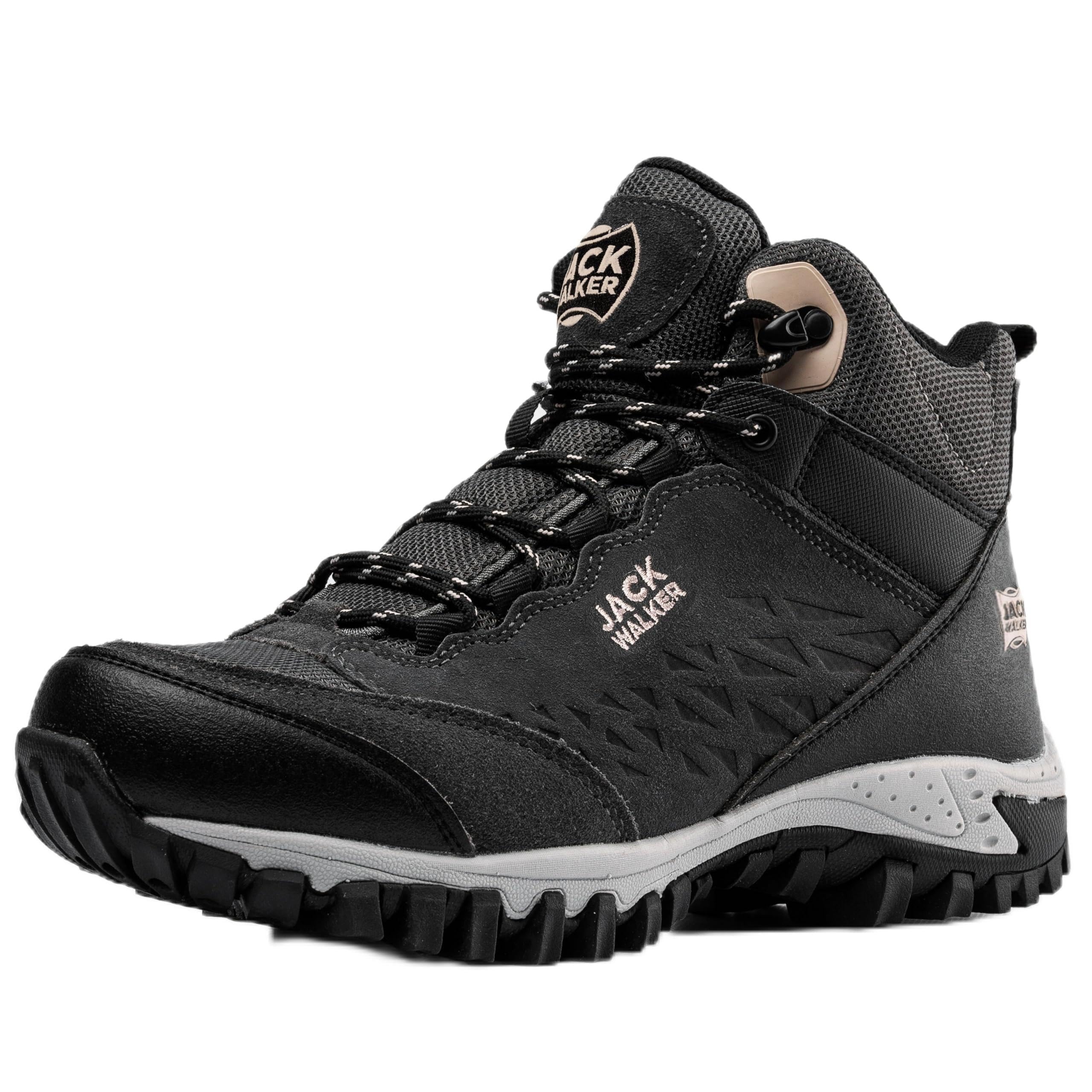 Jack Walker Women's JW2005 Hydroguard Waterproof Hiking Boots - Lightweight Trekking & Walking Shoes for Outdoor Adventures, Trail Hiking & Camping