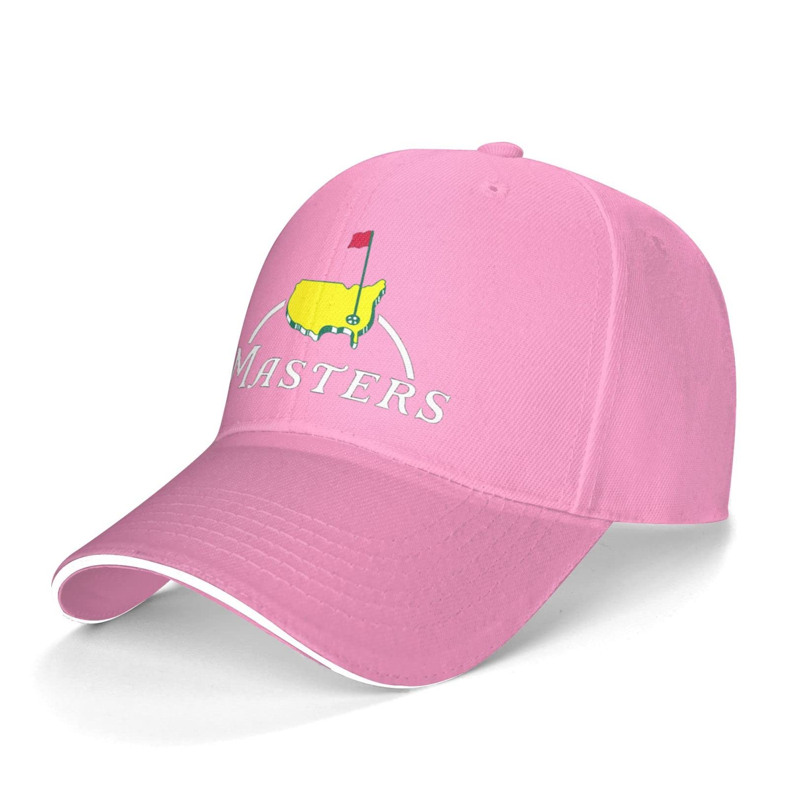 **Augusta National Golf Masters Tournament Adjustable Baseball Cap - Stylish Sandwich Design with Curved Visor for Men & Women - Perfect for Golf, Outdoor Sports & Casual Wear**