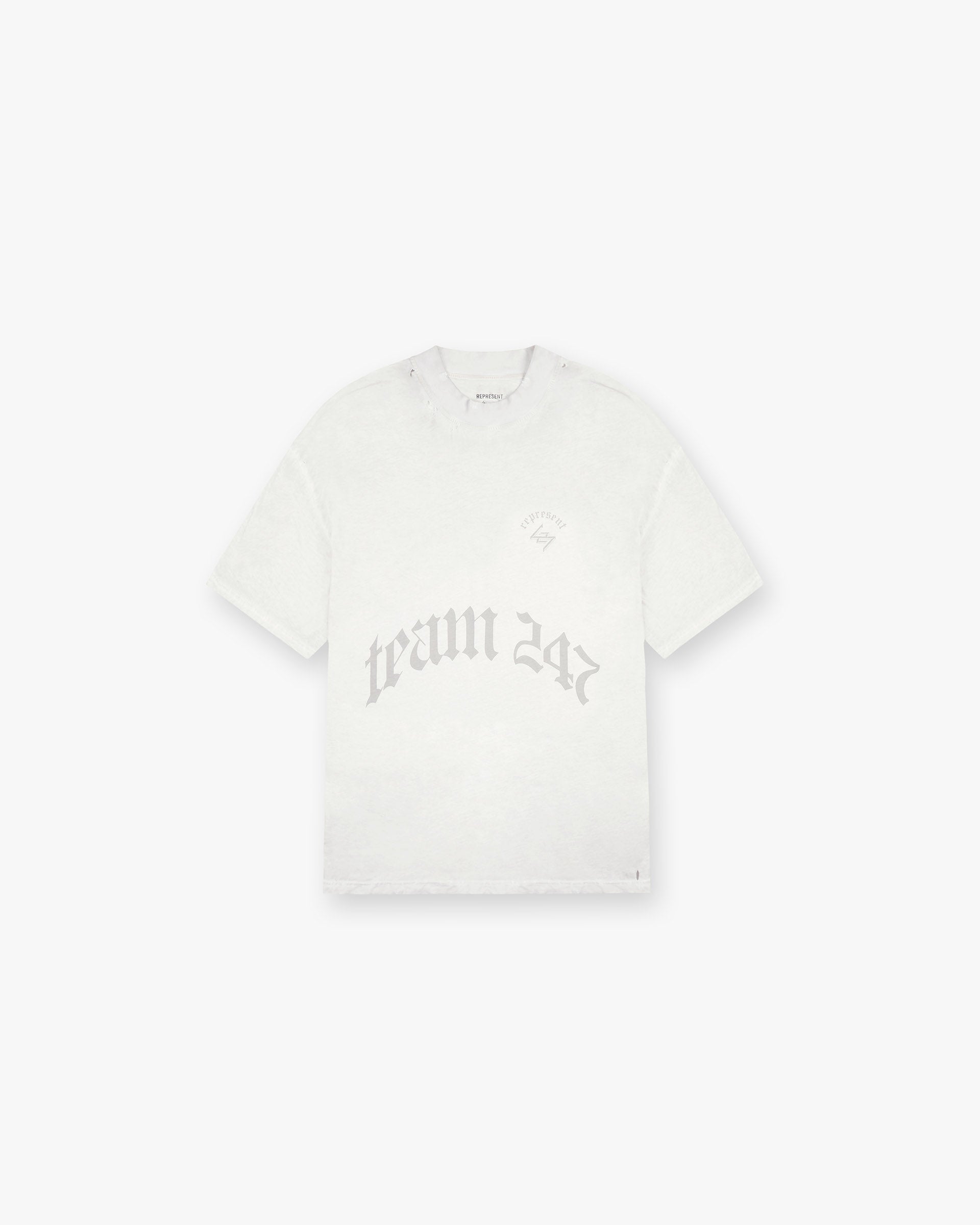 WG247 Vintage Washed Bleach T-Shirt - Soft Cotton Tee for Men & Women - Perfect for Casual Wear, Street Style & Everyday Outfits