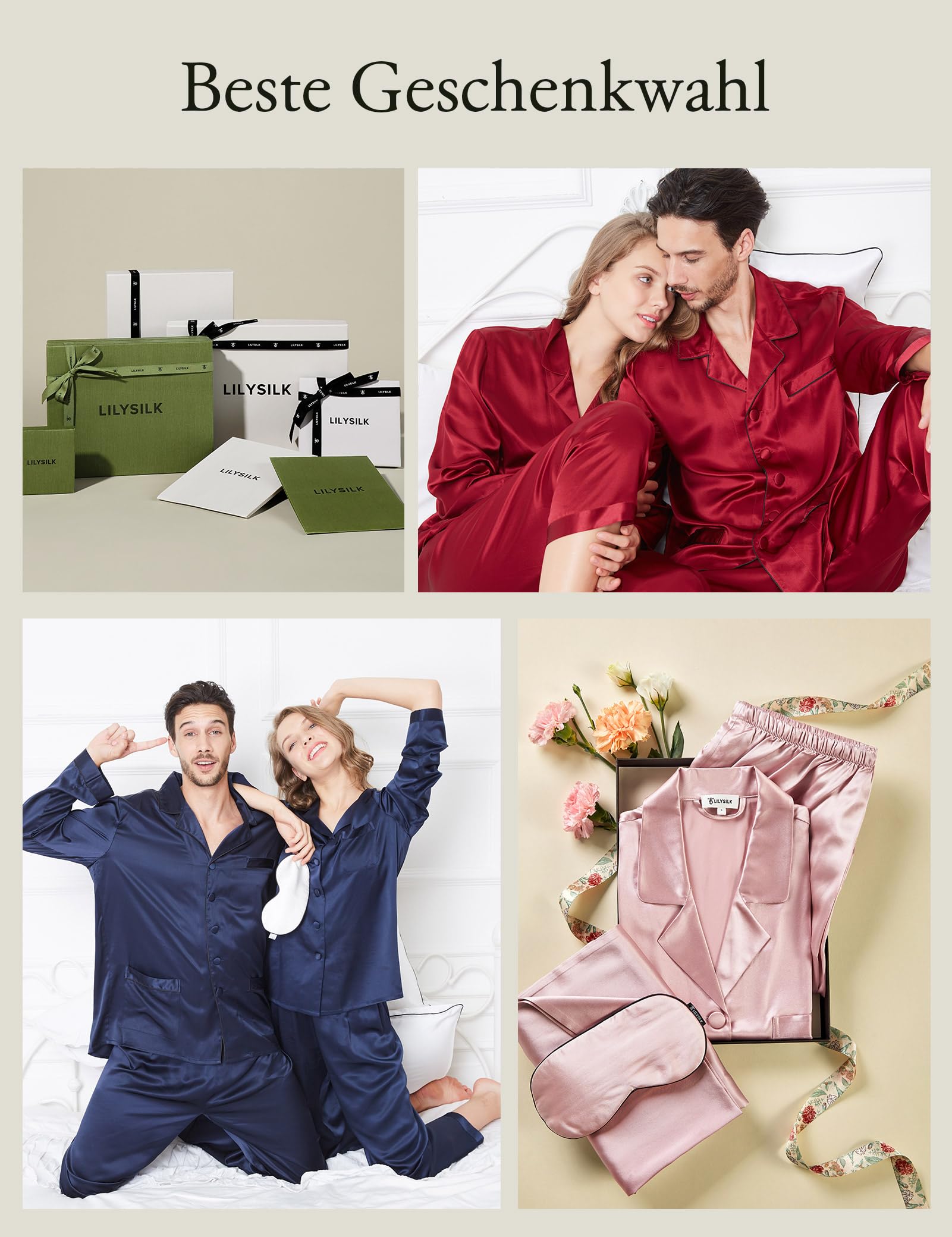 Luxury 100% Mulberry Silk Pajamas for Women - 22 Momme Pure Long Sleeve Full Length Nightwear Set | Soft & Breathable Sleepwear for Comfortable Nights, Lounging & Gifts