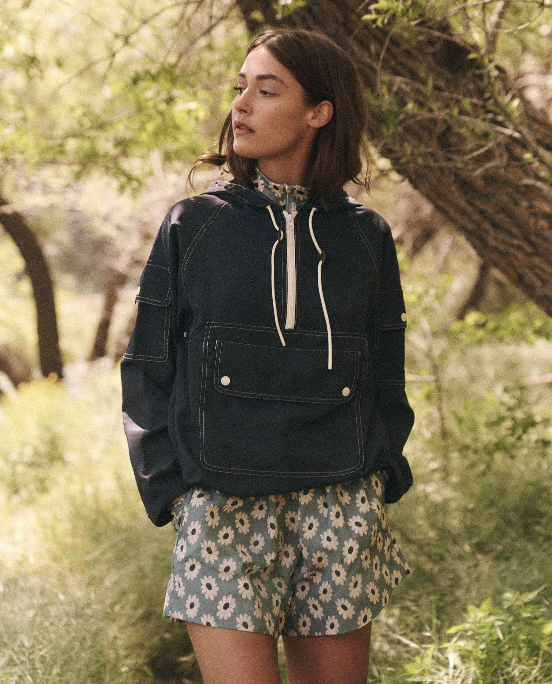 The Trailhead Pullover - Lightweight Fleece Jacket for Hiking & Outdoor Adventures - Navy Blue