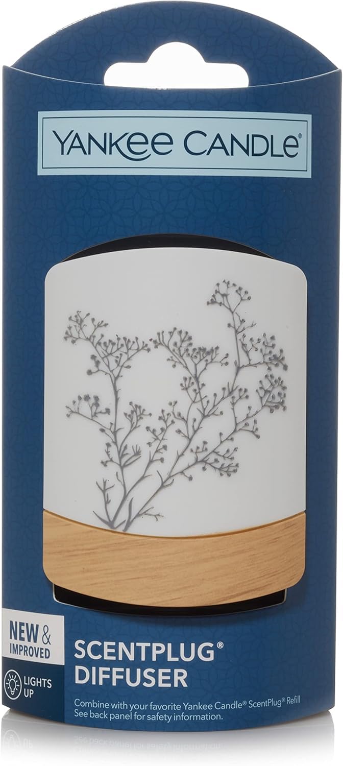 Yankee Candle Scent Plug Diffuser Base - Multi-Scent Air Freshener for Home, Office & Car | Aromatherapy & Odor Eliminator