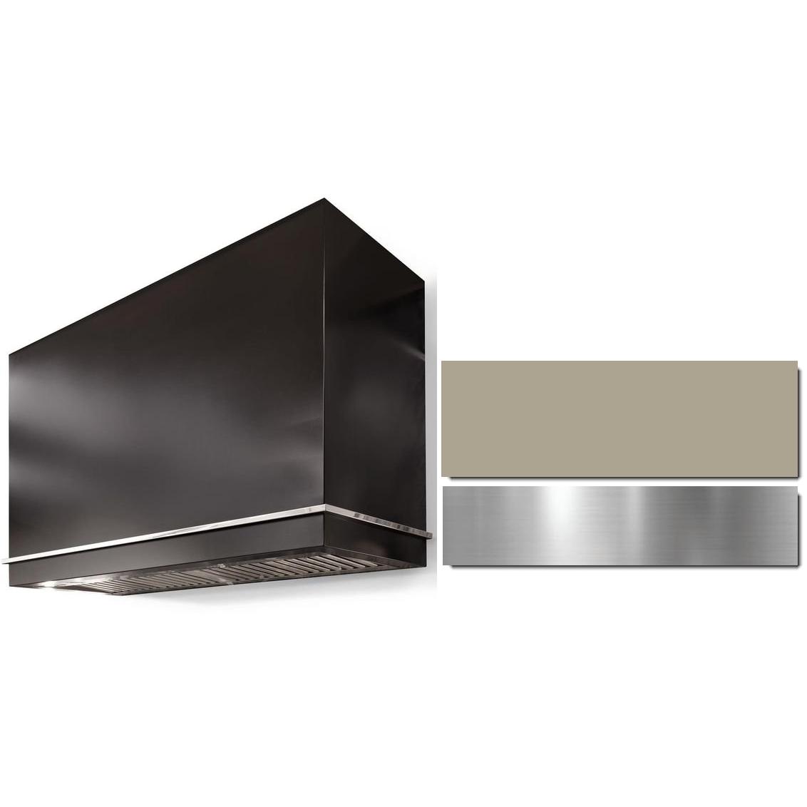 AGA 36 Inch Loge Series Wall Mount Range Hood AH3654LGEFWNBN - Professional Stainless Steel Kitchen Vent Hood for Home Cooking & Grilling