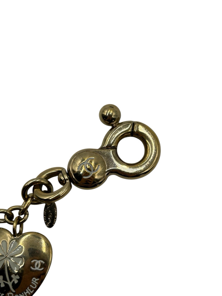 Authentic 2009 Chanel Bag Charm & Bracelet - Vintage Luxury Fashion Accessory for Handbags, Jewelry & Gift Giving
