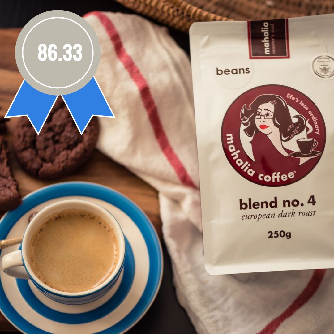 Premium Mahalia Blend #4 Coffee Beans - Rich & Smooth Medium Roast for Coffee Lovers | Perfect for Home Brewing, Office Use & Gifts