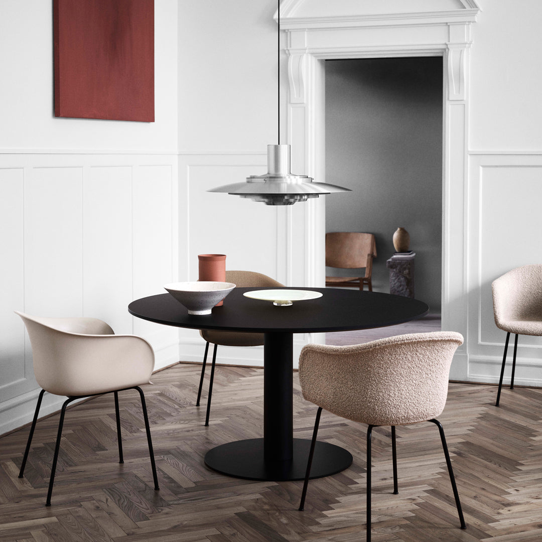 Elefy JH28 Modern Dining Chair - Sturdy Wooden Frame & Comfortable Upholstered Seat - Perfect for Kitchen, Dining Room, and Home Office Use