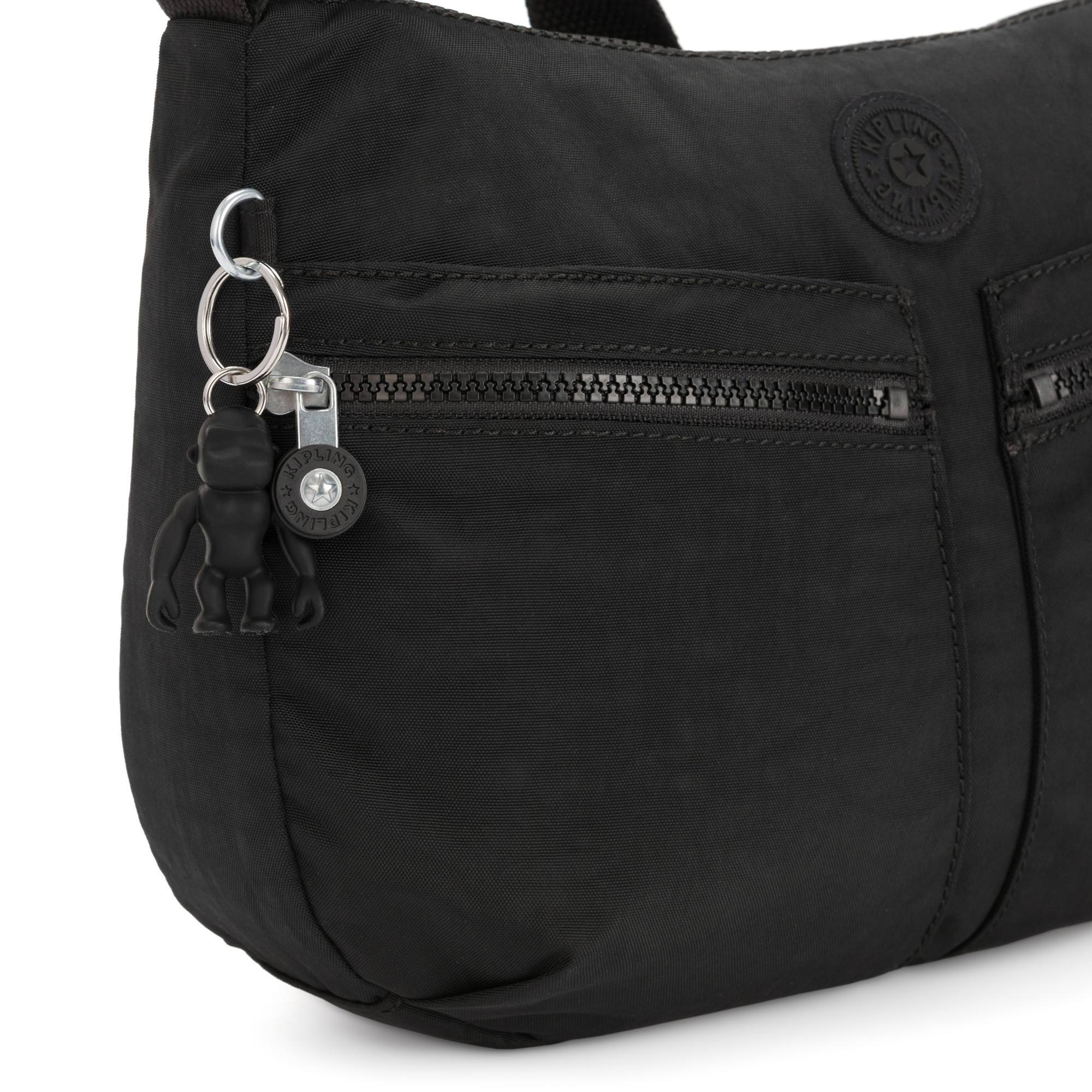 Kipling Izellah Crossbody Bag - Stylish & Lightweight Shoulder Purse for Women | Black Noir | Perfect for Travel, Work & Everyday Use
