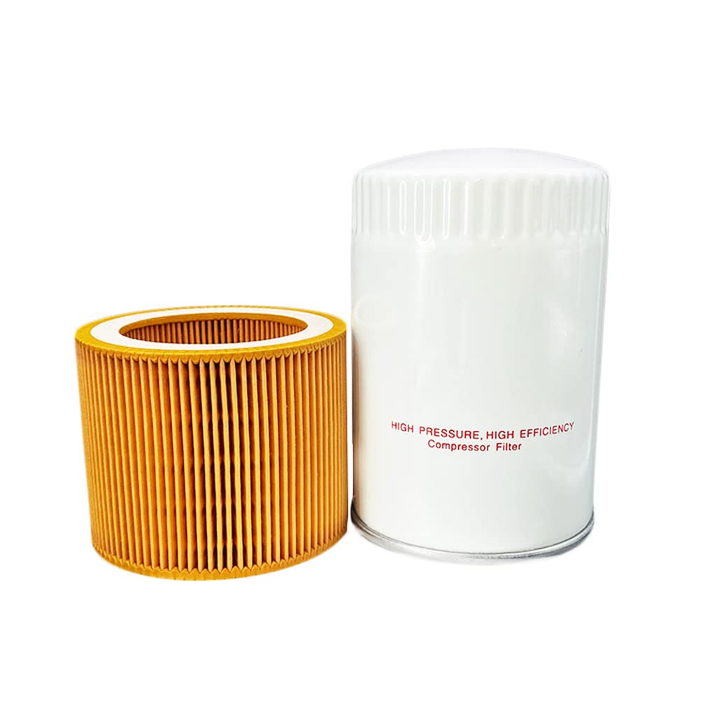 39329602 Oil Filter Kit & 88171913 Air Filter Element Replacement for UP5 UP6 Screw Air Compressor – Industrial Air Tool Maintenance Parts