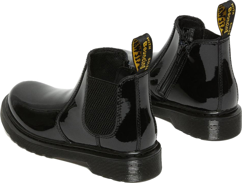 2976 Patent Leather Chelsea Boots for Youth | Stylish Glossy Leather Ankle Boots | Perfect for School, Parties & Casual Outfits