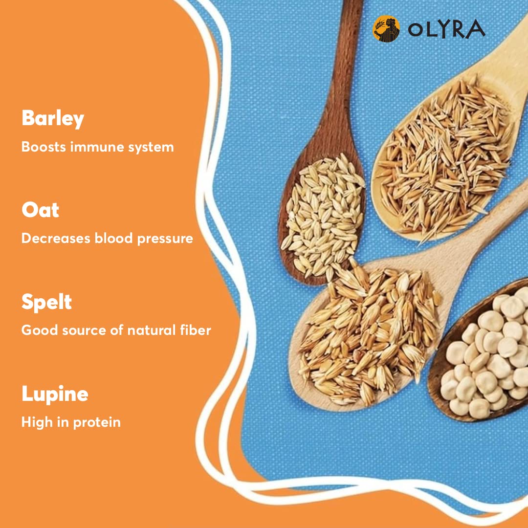 Olyra Organic Breakfast Biscuit Sandwiches with Hazelnut Cocoa - Healthy Low-Sugar High Fiber Snacks for Kids | 4 Pack | Perfect for School Lunches & After-School Treats
