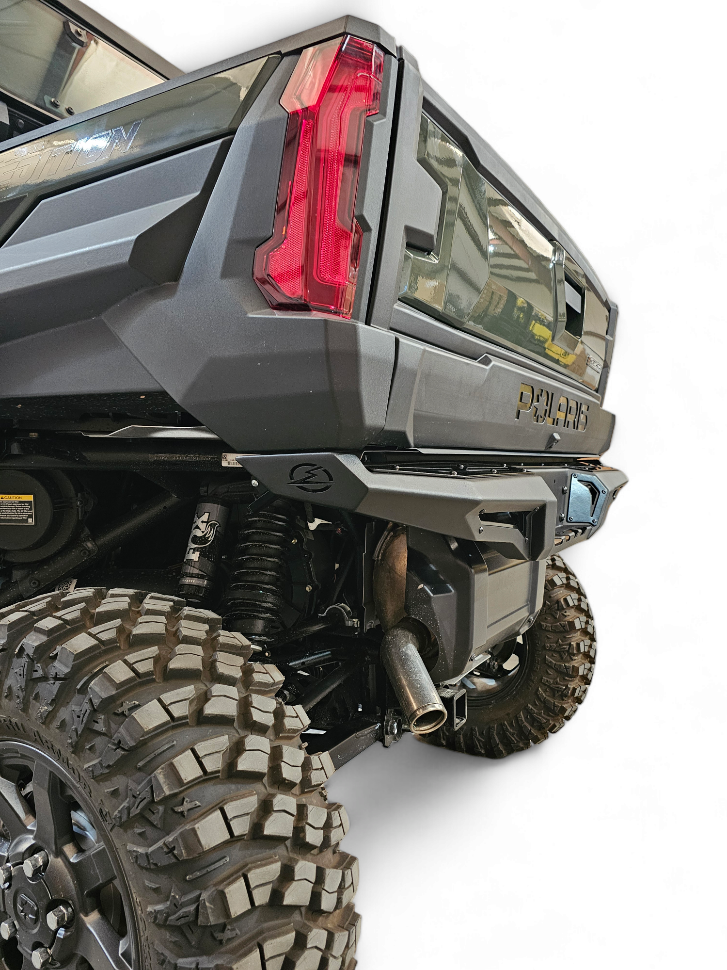 2024 Polaris Xpedition Rear Bumper - Heavy Duty RRB620002 - Prevents Bed Tilting - Perfect for Off-Roading & Truck Accessories