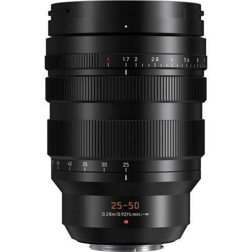 Panasonic Leica DG Vario Summilux 25-50mm f/1.7 ASPH. Lens - Professional Fast Aperture Zoom Lens for Micro Four Thirds Cameras - Perfect for Portrait, Street & Low Light Photography
