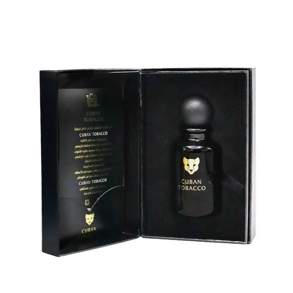Premium Cuban Tobacco & Oud Extrait Perfume 100ml - Luxury Unisex Fragrance for Evening Wear & Special Occasions