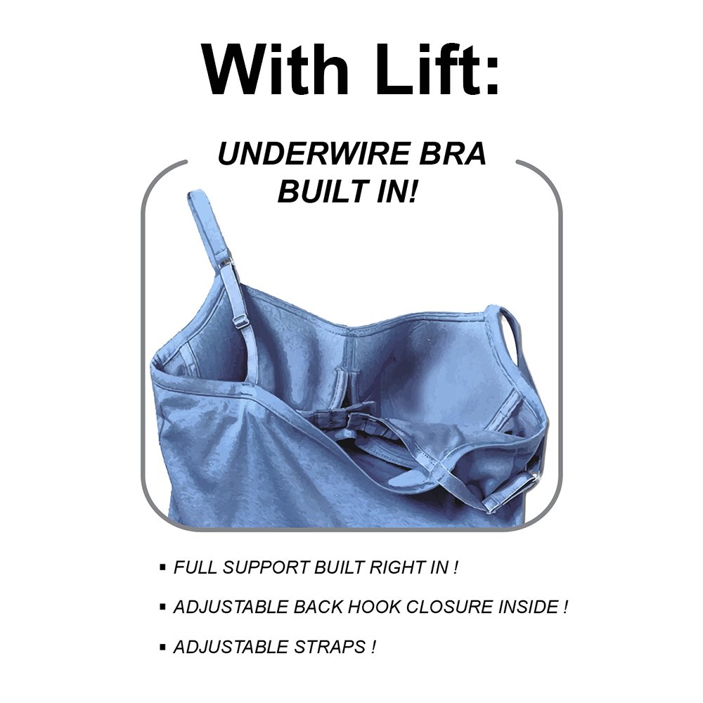 Wire-Free Sports Bra Tank Top for Women - High Support Workout Shirt for Running, Yoga & Gym - Comfortable Seamless Activewear Top