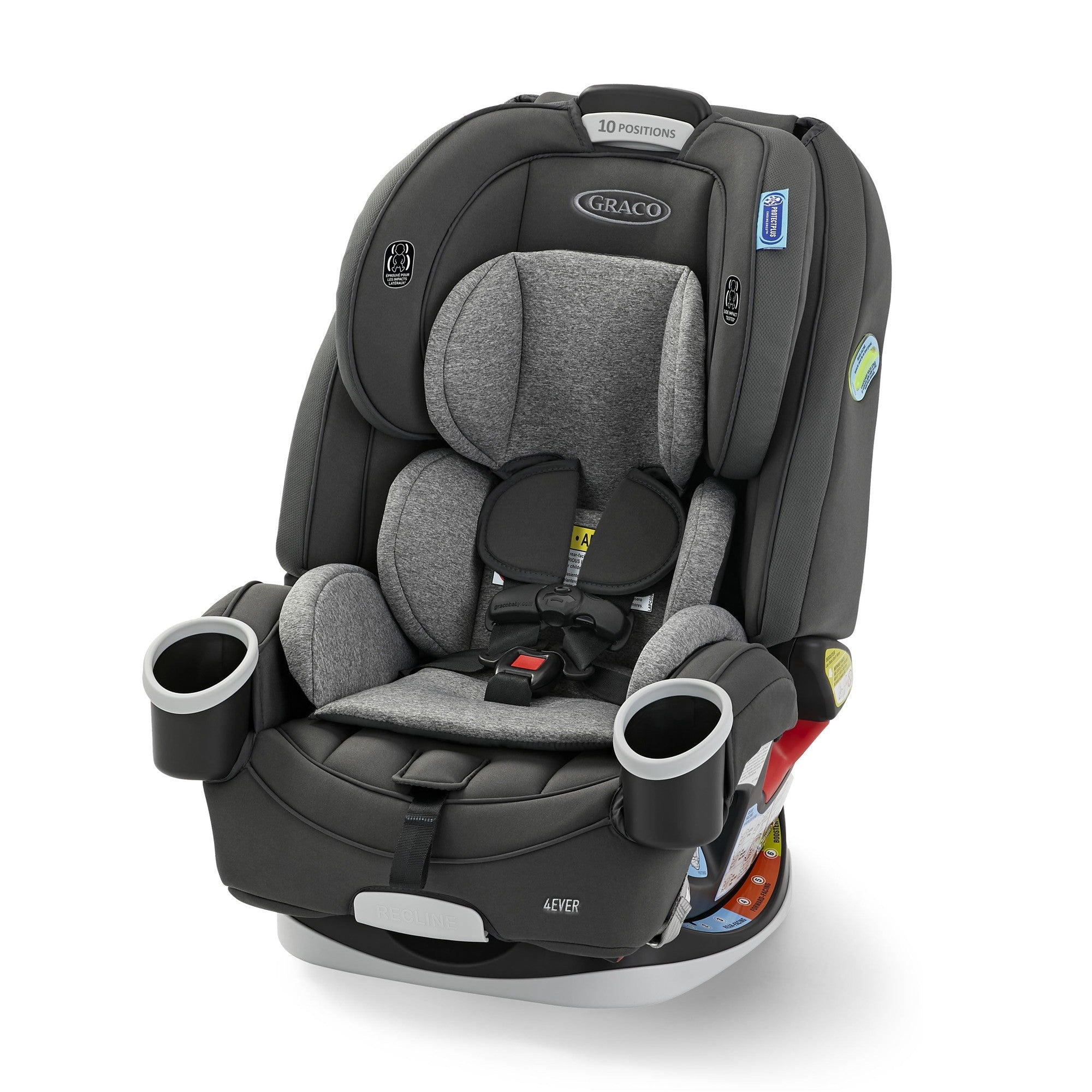 Graco 4Ever 4-in-1 Convertible Car Seat for Toddlers to Big Kids (5-120 lbs) - Safe & Comfortable for Travel, School, and Family Road Trips