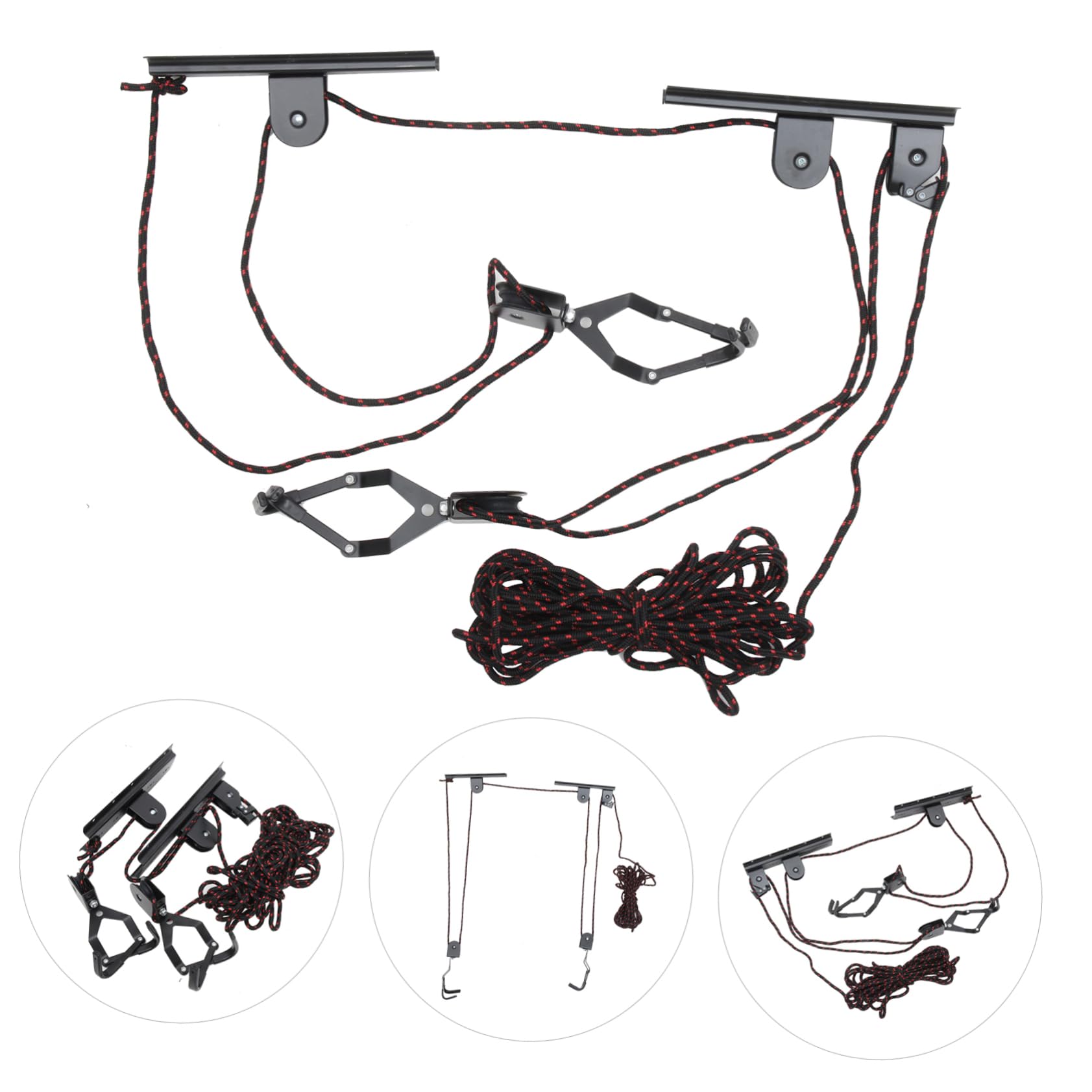 Best Bike Wall Hanger & Ceiling Mount Bike Rack - Heavy Duty Garage Storage Lift Hoist for Bicycle Organization | Perfect for Small Spaces, Apartment & Home Garage Storage