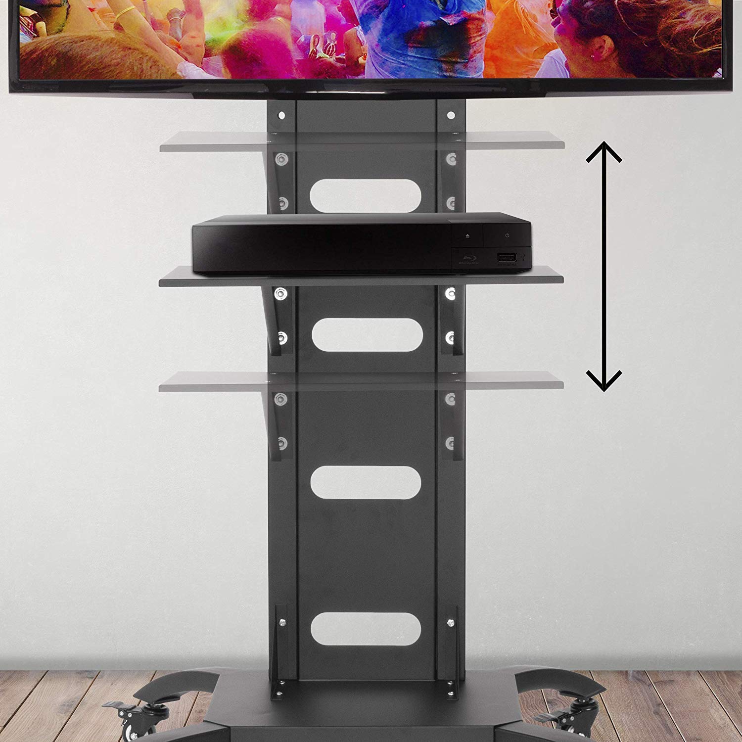 Duronic TV Stand Shelf TVS4T1SH - Extra Replacement Shelf for Duronic TVS4T1 TV Unit | Perfect for Living Room, Bedroom & Home Theater Setup