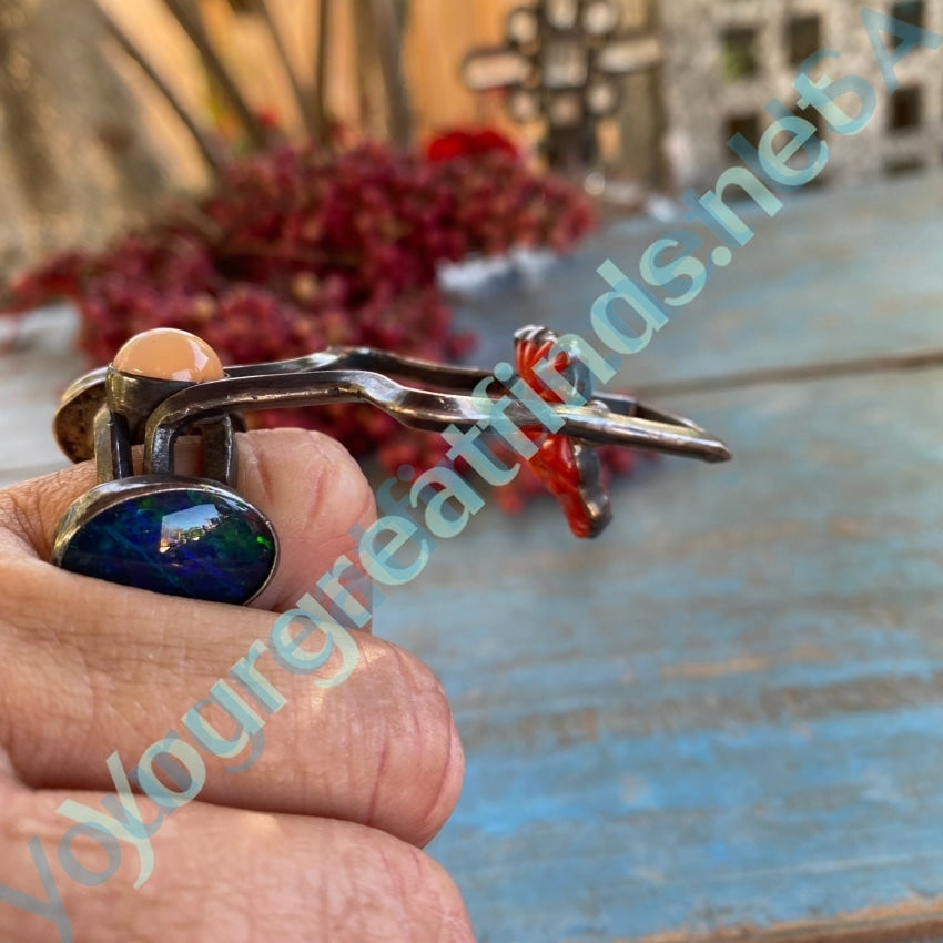 Handmade Sterling Silver Spinner Ring for Anxiety Relief & Stress Relief - Perfect for Meditation, Fidgeting & Focus