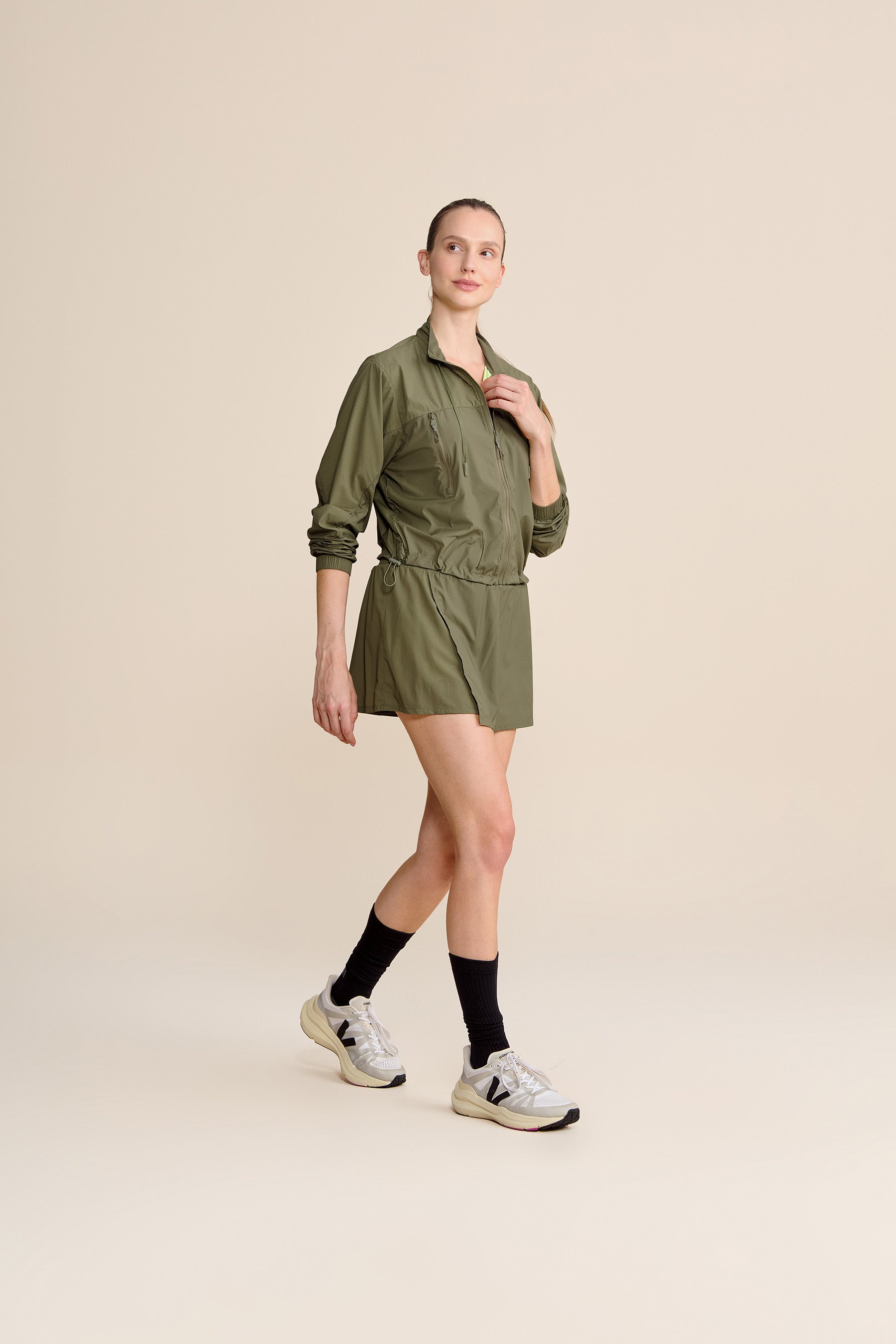 Tech Neo Squad Jacket - Lightweight Waterproof Windbreaker for Men & Women | Perfect for Outdoor Hiking, Running & Travel