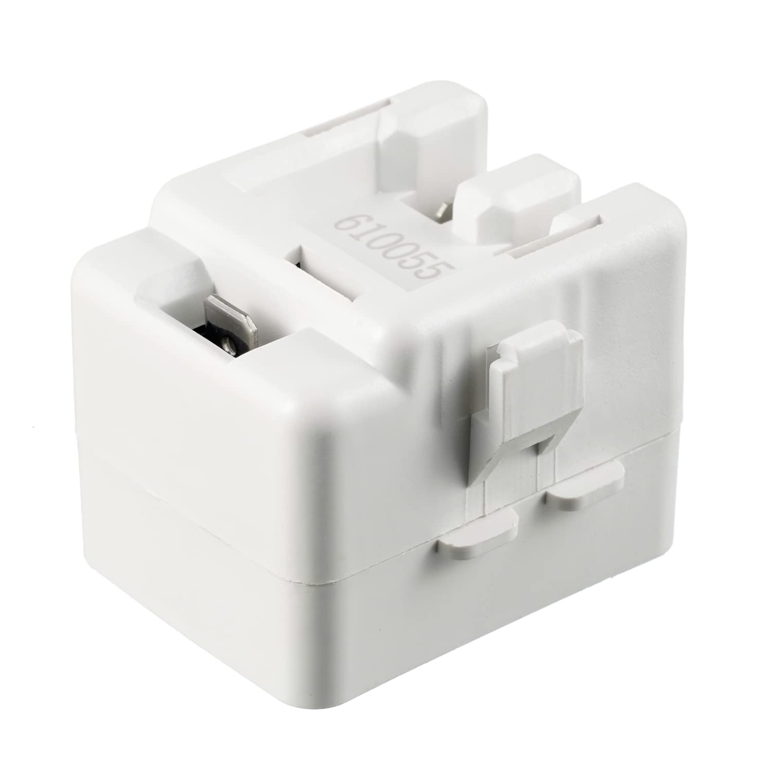 61005518 Refrigerator Relay & Compressor Overload Replacement Part - Compatible with 12002782, 1194680, AP4009659, PS2004057 Models - Perfect for DIY Fridge Repairs & Appliance Maintenance