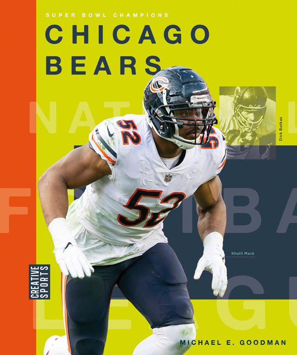 Chicago Bears Book 9781640263888 - NFL Team History, Facts & Stats for Fans - Perfect for Game Day & Sports Memorabilia Collectors