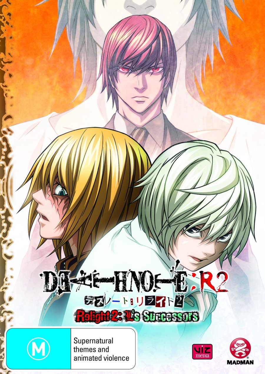 Death Note R2: L's Successors DVD - Anime Collector's Edition | Perfect for Anime Fans & Collectors | Watch at Home or Gift to Friends
